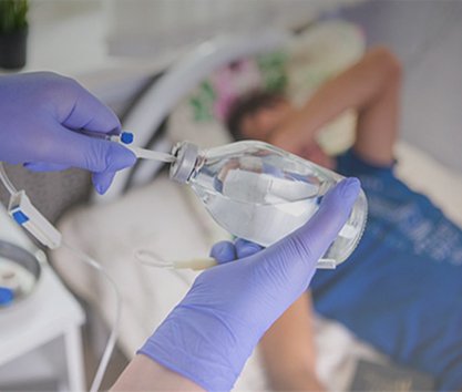 Процесс инфузионной терапии